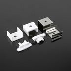VT-8156 MOUNTING KIT WITH DIFFUSER FOR LED STRIP RECESSED 2000x23.6x6.9mm