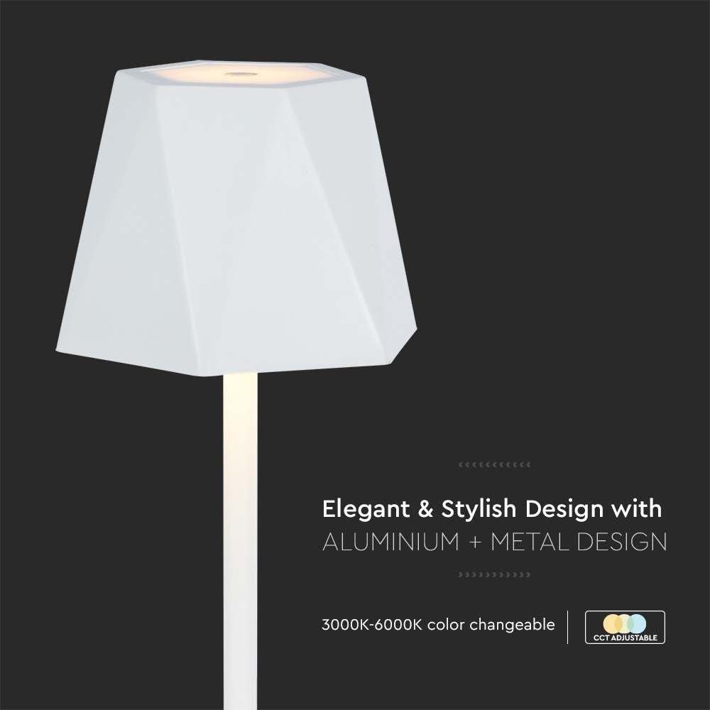 2W Lampa Biurkowa LED / Barwa: 3w1 / Biała