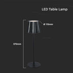 2W Lampa Biurkowa LED / Barwa: 3w1 / Czarna