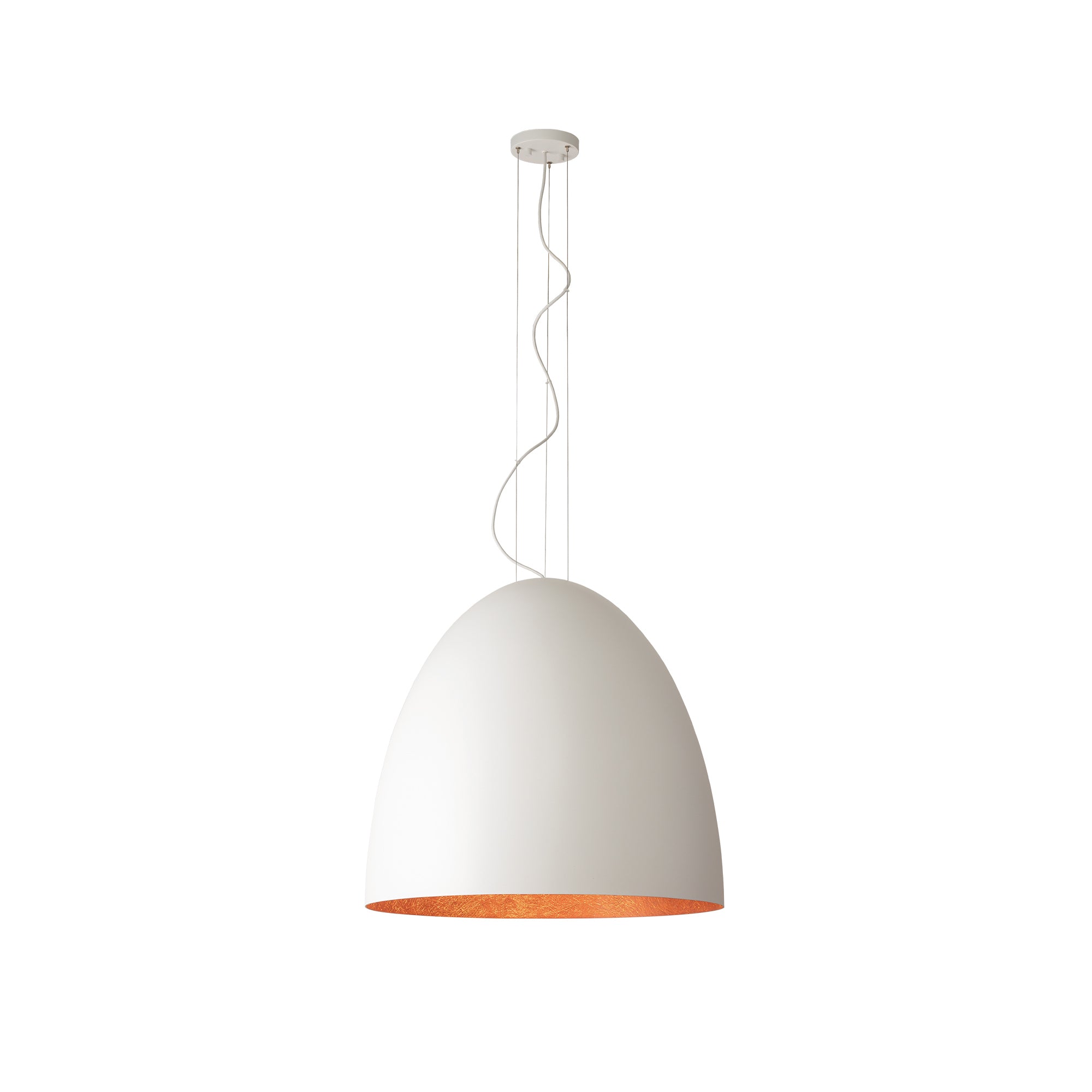 Nowodvorski Lampa wisząca EGG XL 25W only LED 50/60Hz - Kompozyt - Biały I