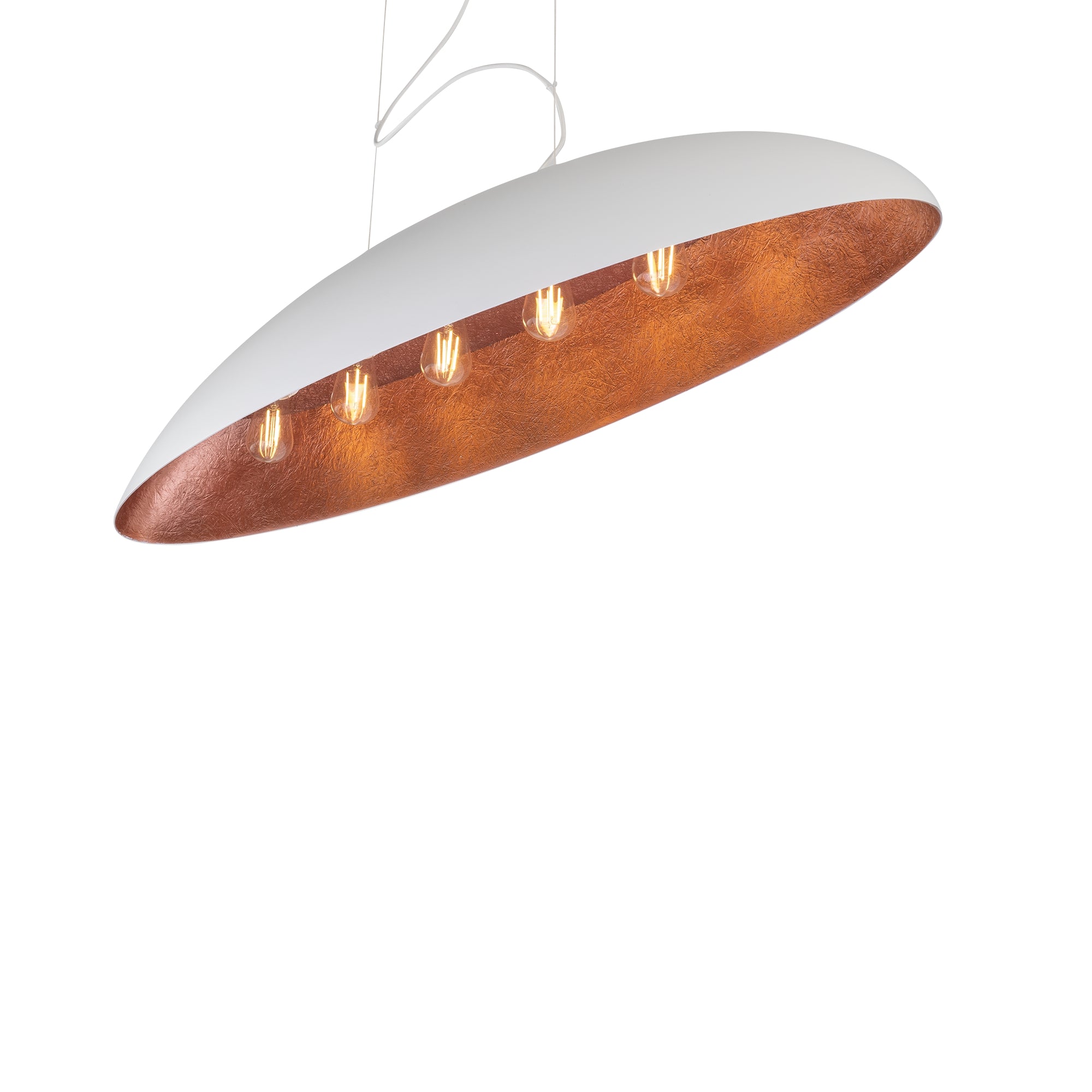 Nowodvorski Lampa wisząca CANOE 25W only LED 50/60Hz - Kompozyt - Biały I