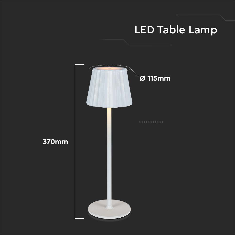 2W Lampa Biurkowa LED / Barwa: 3w1 / Biała