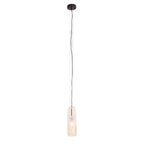 Maxlight Lampa wisząca Mauri - Metal + szkło bursztynowe - Czarny + szkło bursztynowe P0589