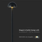 2W Lampa Biurkowa LED / Barwa: 3w1 / Czarna