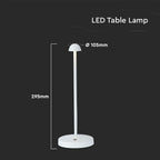 2W Lampa Biurkowa LED / Barwa: 3w1 / Biała