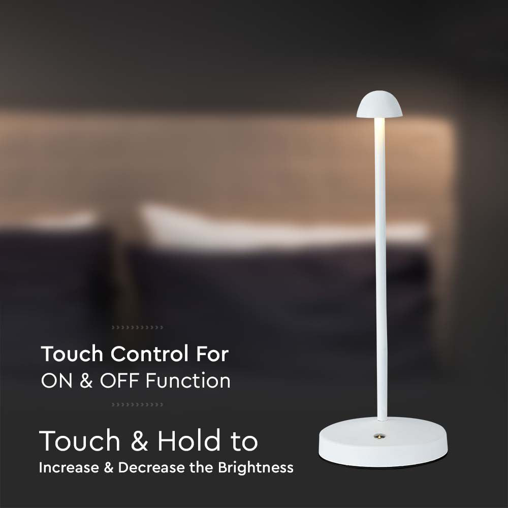 2W Lampa Biurkowa LED / Barwa: 3w1 / Biała