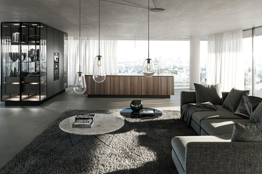 Nowodvorski Klosz / Oprawa CAMELEON PEAR M - Szkło - Transparentny I