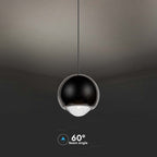 5W Sufitowa lampa LED / Barwa: 3000K / Obudowa: Czarna