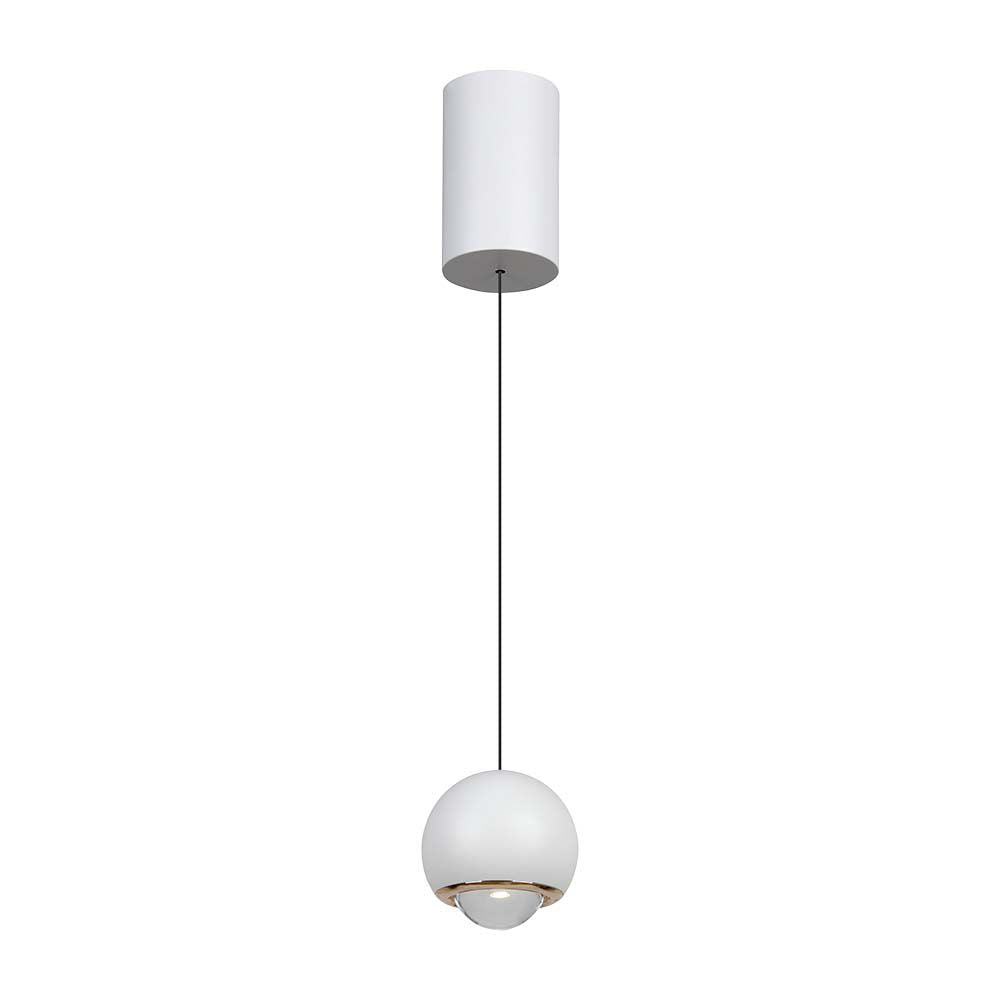 5W Sufitowa lampa LED / Barwa: 3000K / Obudowa: Biała