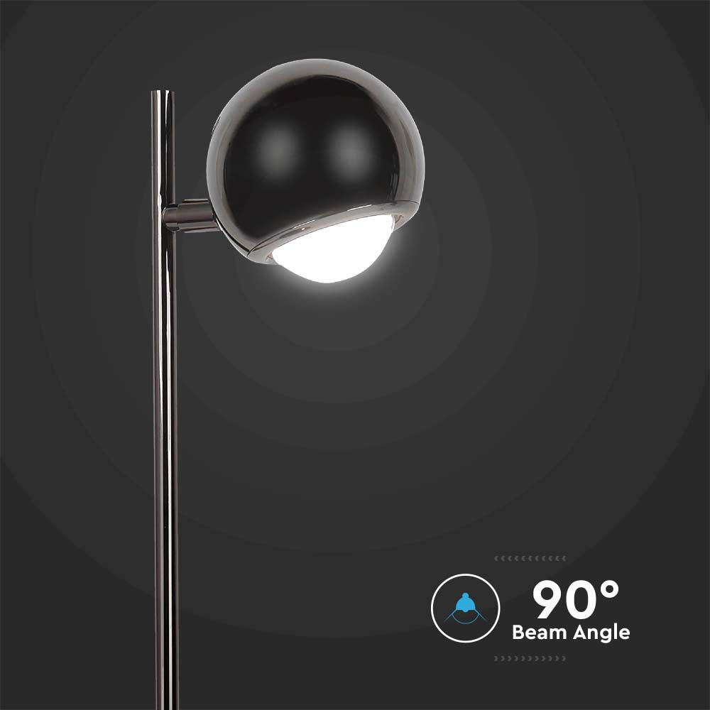 5W Lampka biurkowa LED / Barwa: 3000K / Obudowa: Czarna