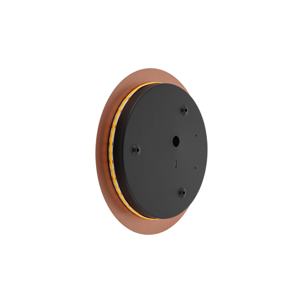 Nowodvorski Kinkiet RING LED M 10W 50/60Hz - Stal lakierowana - Satynowa miedź