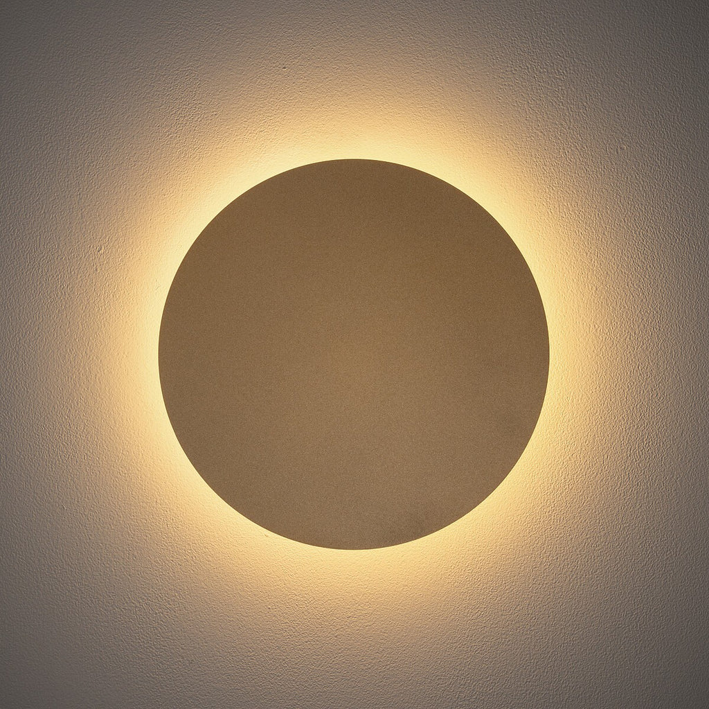 Nowodvorski Kinkiet RING LED M 10W 50/60Hz - Stal lakierowana - Satynowy złoty 10350