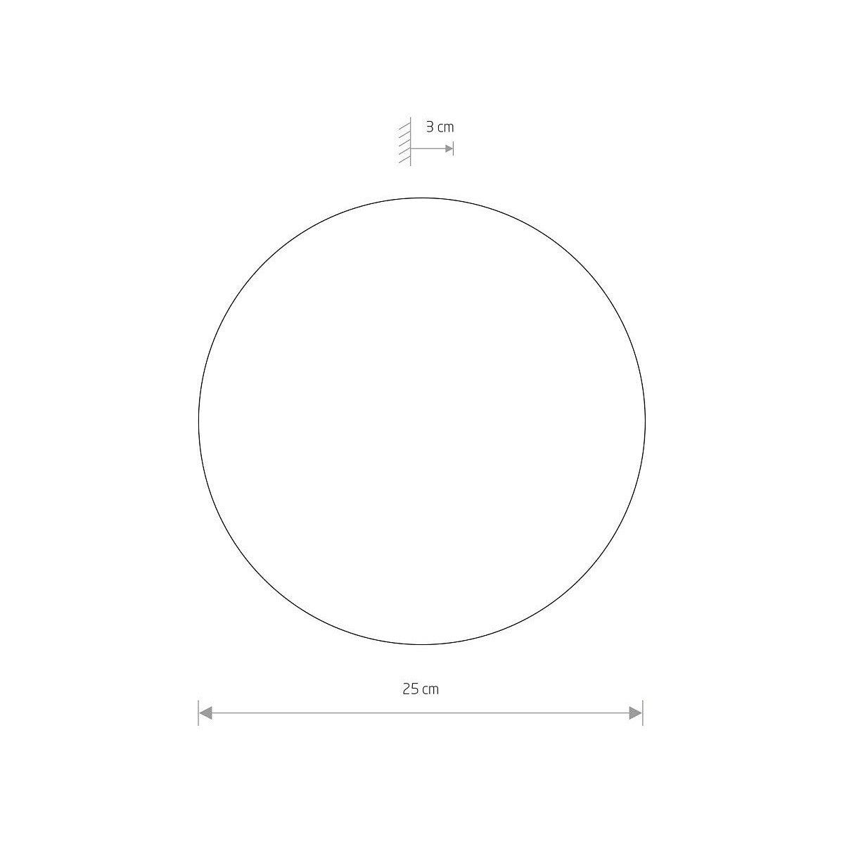 Nowodvorski Kinkiet RING LED M 10W 50/60Hz - Stal lakierowana - Satynowy złoty 10350