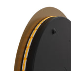 Nowodvorski Kinkiet RING LED L 13W 50/60Hz - Stal lakierowana - Satynowy złoty