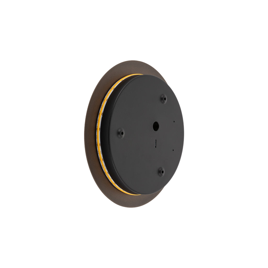 Nowodvorski Kinkiet RING LED M 10W 50/60Hz - Stal lakierowana - Satynowy czekoladowy