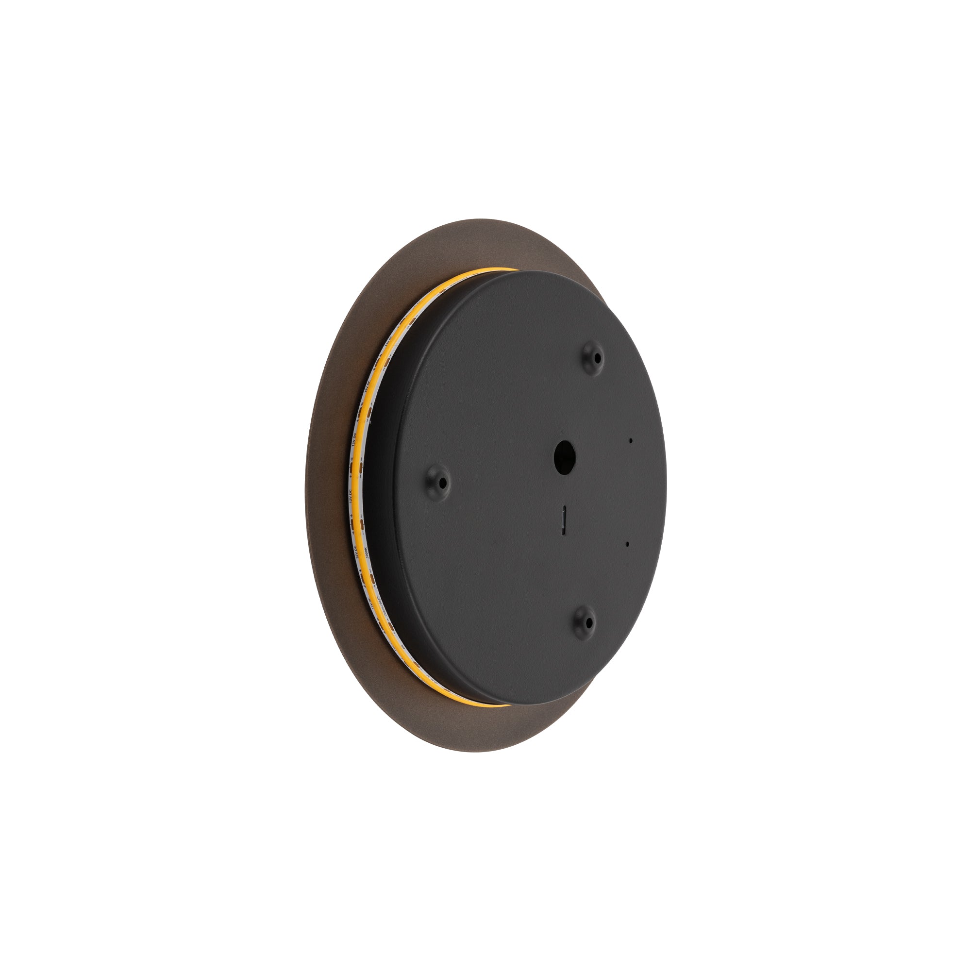 Nowodvorski Kinkiet RING LED M 10W 50/60Hz - Stal lakierowana - Satynowy czekoladowy