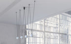 Nowodvorski Lampa wisząca SLING 12W only LED 50/60Hz - Szkło - Czarny I 10354