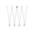 Nowodvorski Lampa wisząca SLING 12W only LED 50/60Hz - Szkło - Czarny I