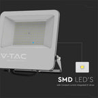 100W Naświetlacz LED SMD / Barwa:4000K / Obudowa: Czarna / Skuteczność 160lm/W