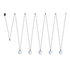 Nowodvorski Lampa wisząca SLING 12W only LED 50/60Hz - Szkło - Czarny II