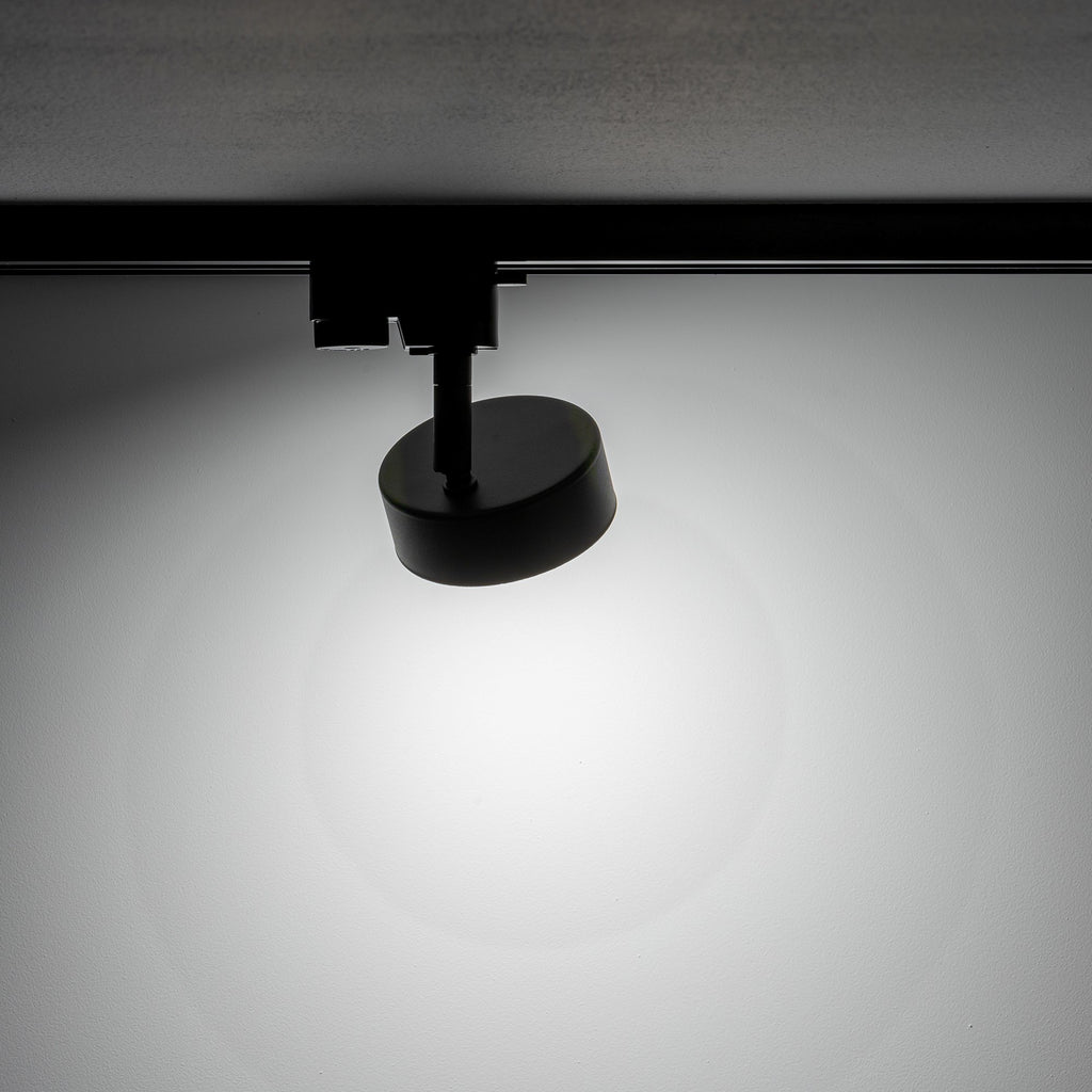 Nowodvorski System szynowy PROFILE PUCK 1-obwodowy Profile Lampa 12W only LED - Stal lakierowana - Czarny