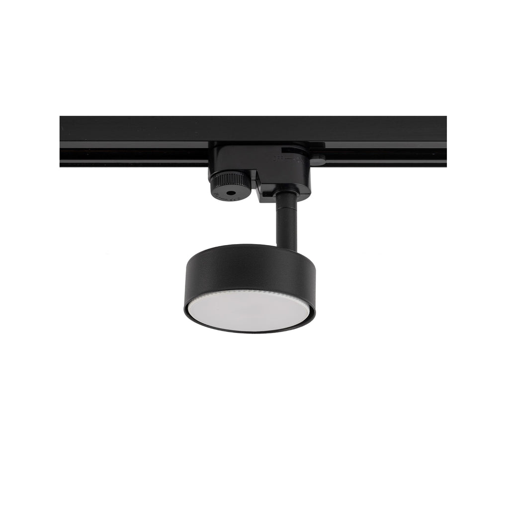 Nowodvorski System szynowy PROFILE PUCK 1-obwodowy Profile Lampa 12W only LED - Stal lakierowana - Czarny