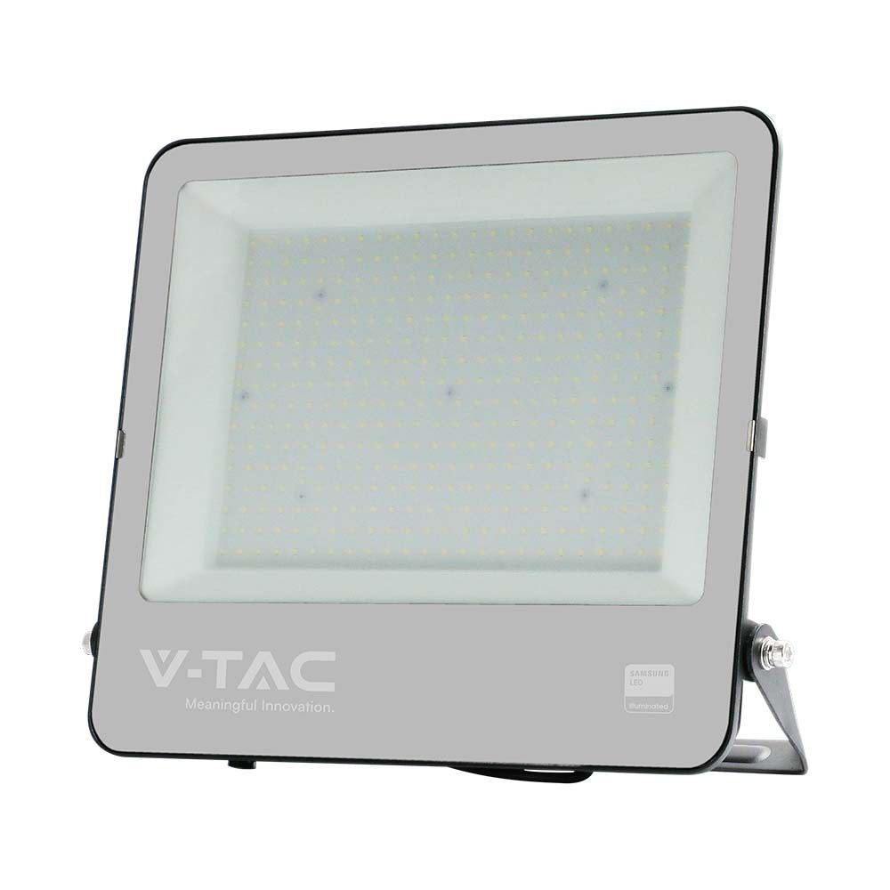 300W Naświetlacz SMD LED / Chip Samsung / Przewód: 1m / Barwa: 4000K / Obudowa: Czarna / Skuteczność 135lm/w