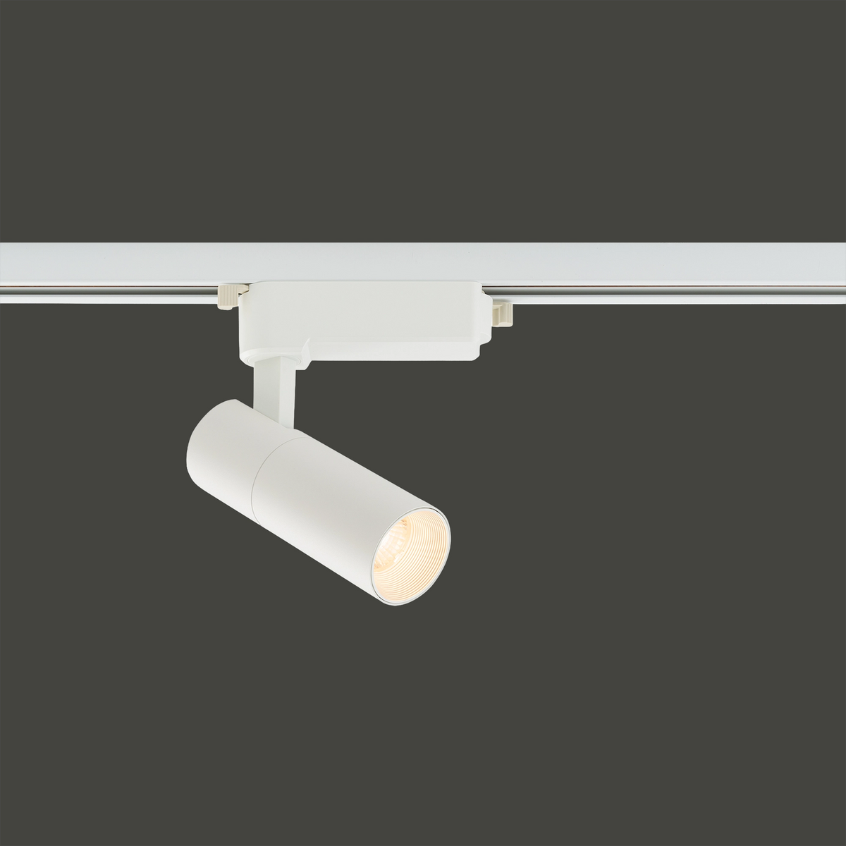 Nowodvorski System szynowy PROFILE TINOS LED 10W 1-obwodowy Profile Lampa 10W - Aluminium lakierowane - Biały I 10373 - lampa włączona