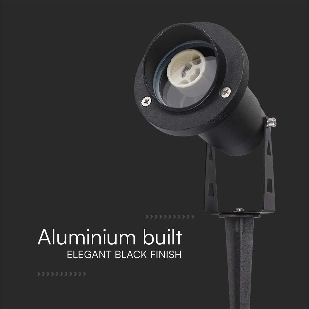 Oprawa ogrodowa SPIKE / Gniazdo: GU10 / Obudowa: Aluminium / IP65