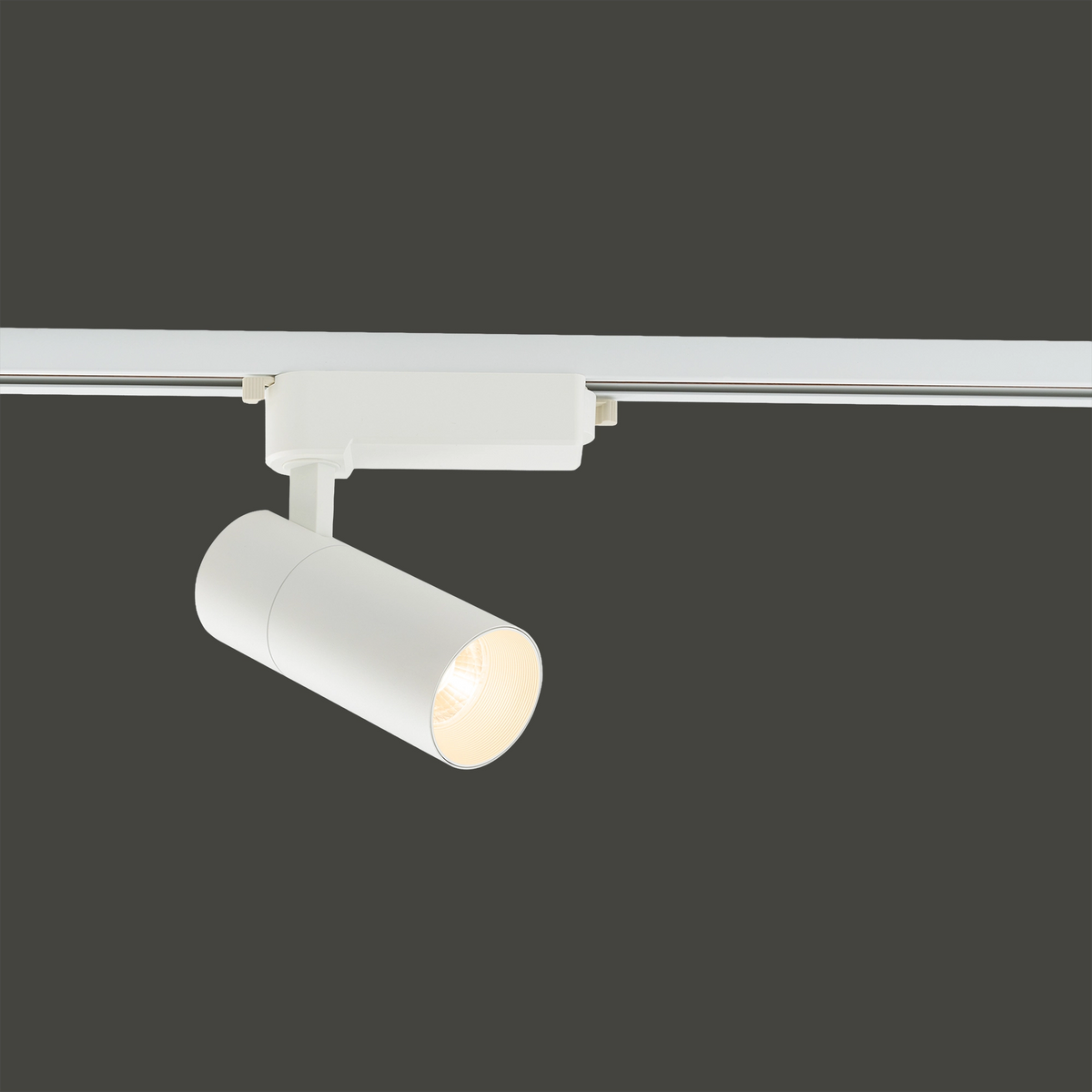 Nowodvorski System szynowy PROFILE TINOS LED 20W 1-obwodowy Profile Lampa 20W - Aluminium lakierowane - Biały I 10374 - lampa włączona