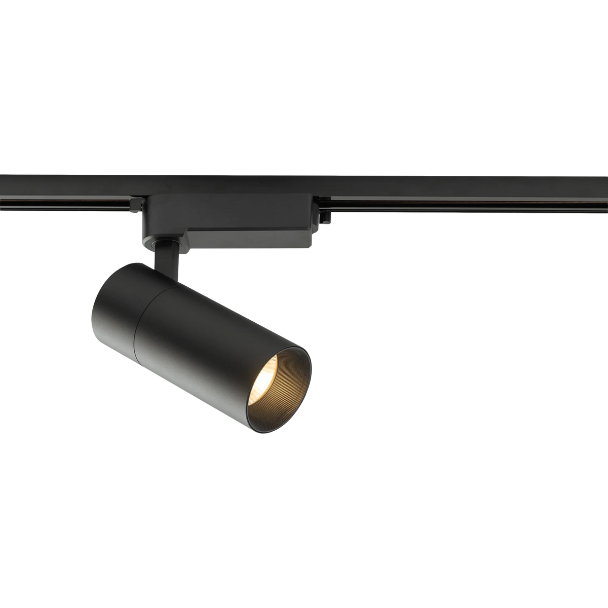 Nowodvorski System szynowy PROFILE TINOS LED 30W 1-obwodowy Profile Lampa 30W - Aluminium lakierowane - Czarny I 10384 - lampa włączona