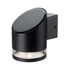 1W Lampa Ścienna LED SMD solarna / Barwa: 3000K / Obudowa: Czarna