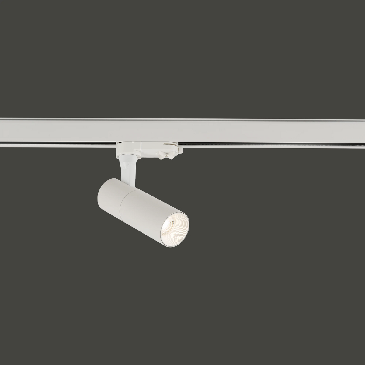 Nowodvorski System szynowy CTLS TINOS LED 10W 3-obwodowy CTLS Lampa 10W - Aluminium lakierowane - Biały II 10393 - lampa włączona