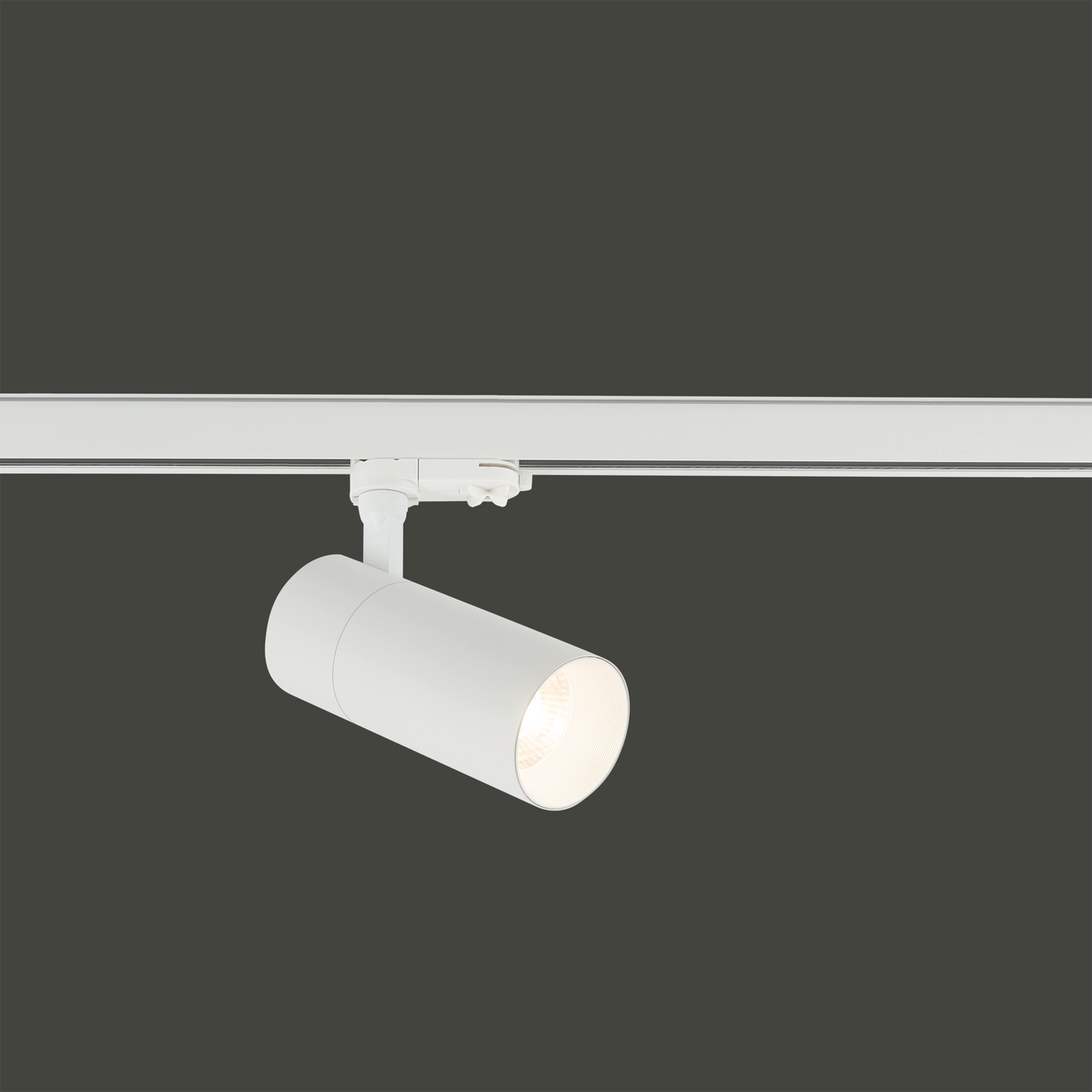 Nowodvorski System szynowy CTLS TINOS LED 30W 3-obwodowy CTLS Lampa 30W - Aluminium lakierowane - Biały II 10395 - lampa włączona