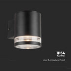 1W Lampa Ścienna LED SMD solarna z czujnikiem mikrofalowym / Barwa: 3000K
