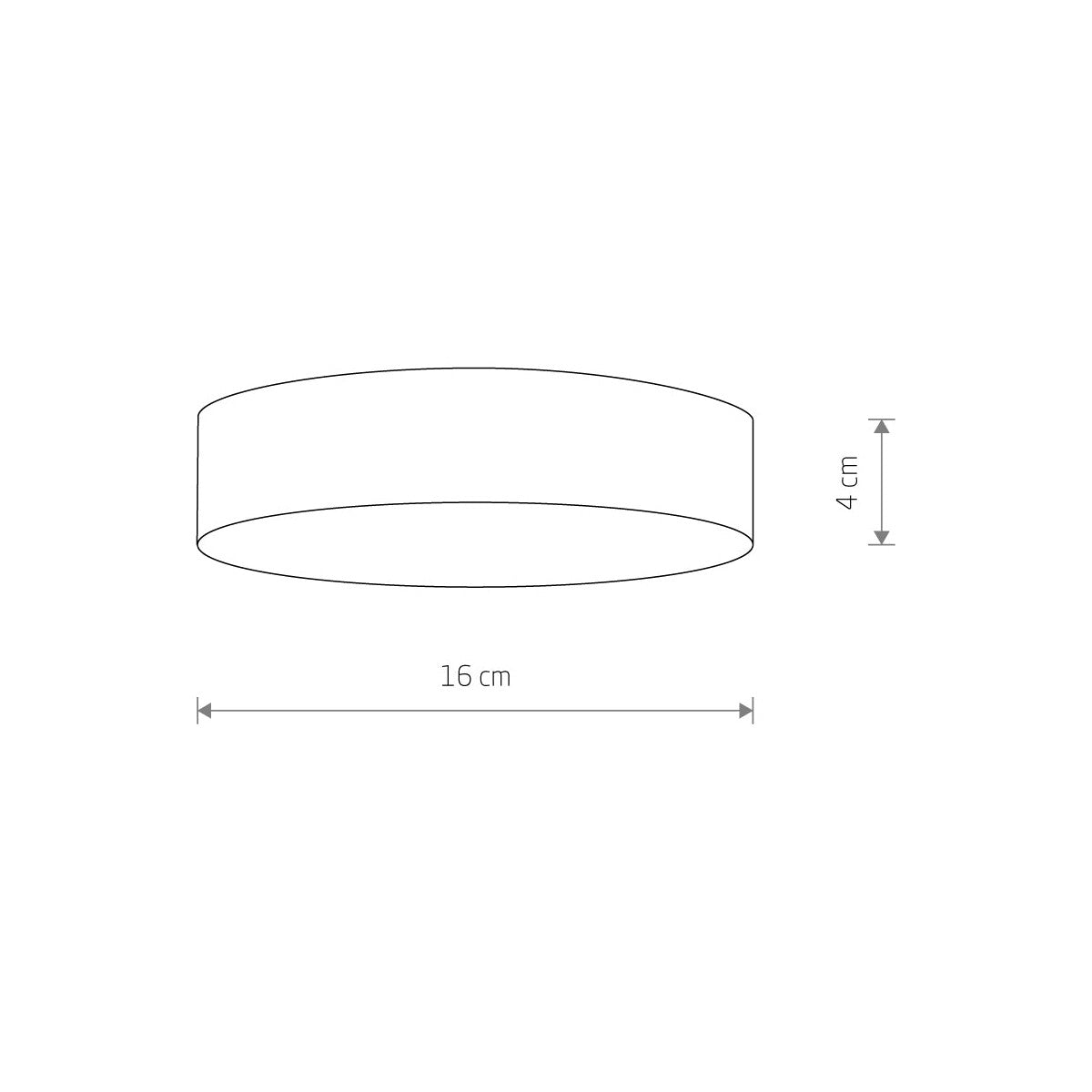 Nowodvorski Plafon LID ROUND LED 25W 50/60Hz - Tworzywo sztuczne - Biały I 10403