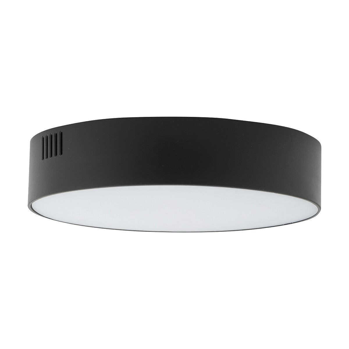 Nowodvorski Plafon LID ROUND LED 35W 50/60Hz - Tworzywo sztuczne - Czarny I 10408 - lampa włączona