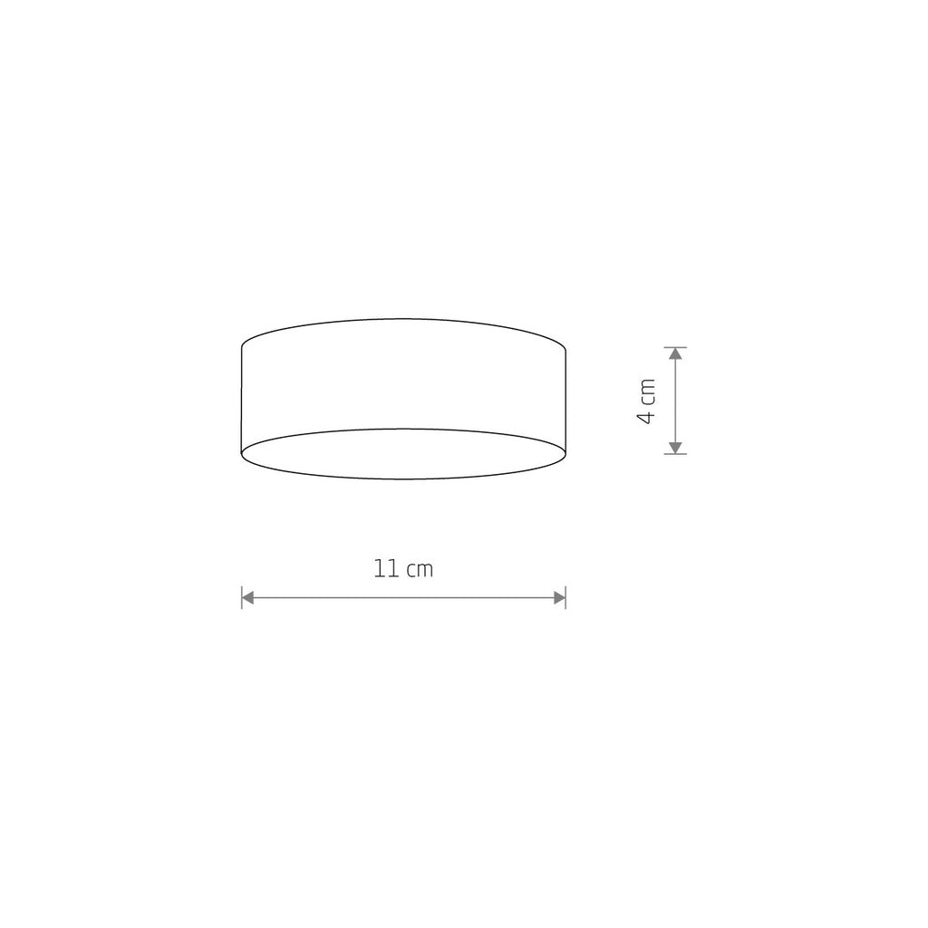 Nowodvorski Plafon LID ROUND LED 15W 50/60Hz - Tworzywo sztuczne - Biały II 10411