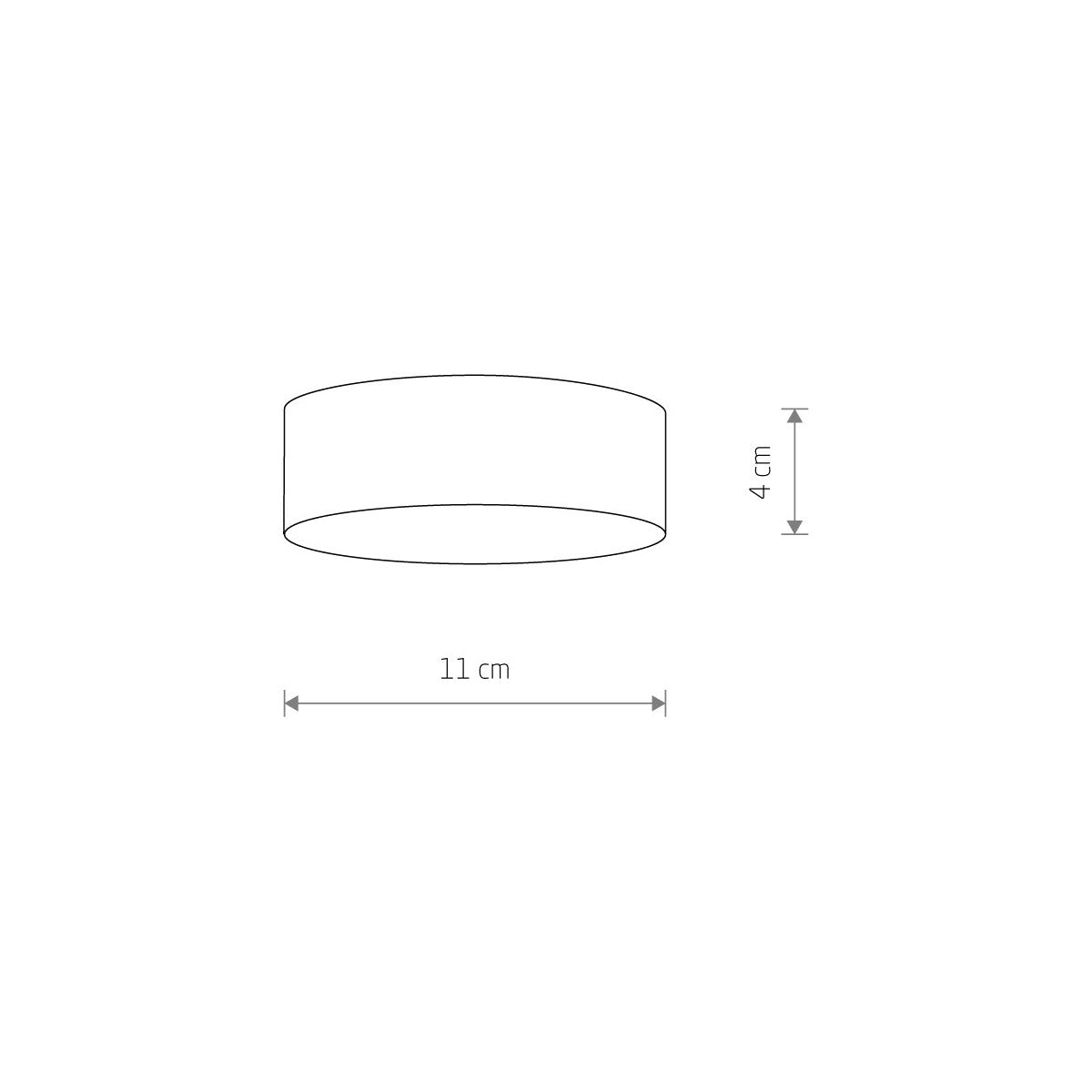 Nowodvorski Plafon LID ROUND LED 15W 50/60Hz - Tworzywo sztuczne - Biały II 10411