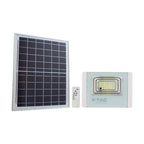40W Naświetlacz LED z panelem solarnym / Barwa: 4000K / Obudowa: Biała