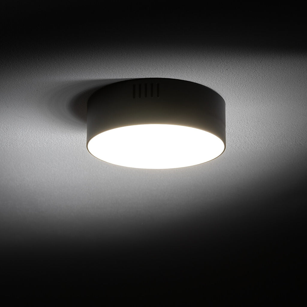 Nowodvorski Plafon LID ROUND LED 15W 50/60Hz - Tworzywo sztuczne - Czarny II 10415