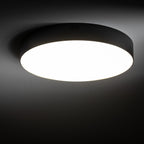 Nowodvorski Plafon LID ROUND LED 50W 50/60Hz - Tworzywo sztuczne - Czarny II 10418