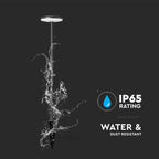 12W Słupek ogrodowy LED (D150*H800) / Barwa: 3000K / Obudowa: Antracyt