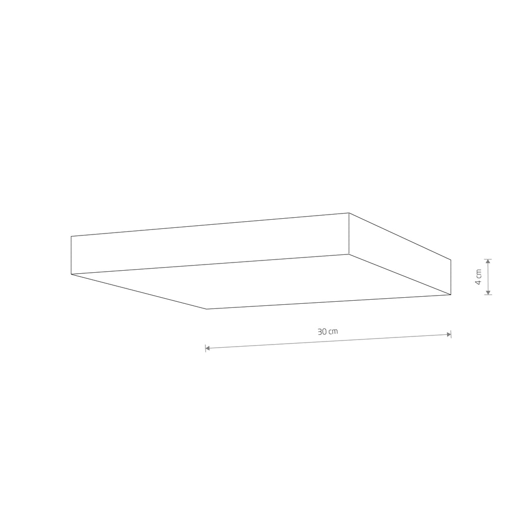 Nowodvorski Plafon LID SQUARE LED 50W 50/60Hz - Tworzywo sztuczne - Biały II