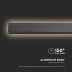 23W Lampa ścienna LED (1410*60*50mm) / Barwa: 3000K / Obudowa: Antracyt
