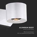 5W Lampa Ścienna LED / Barwa: 4000K / Obudowa: Biała
