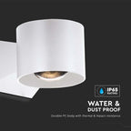 5W Lampa Ścienna LED / Barwa: 4000K / Obudowa: Biała