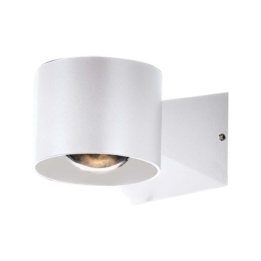 5W Lampa Ścienna LED / Barwa: 3000K / Obudowa: Biała