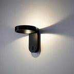 5W Lampa Ścienna LED / Barwa: 3000+4000K / Obudowa: Czarna