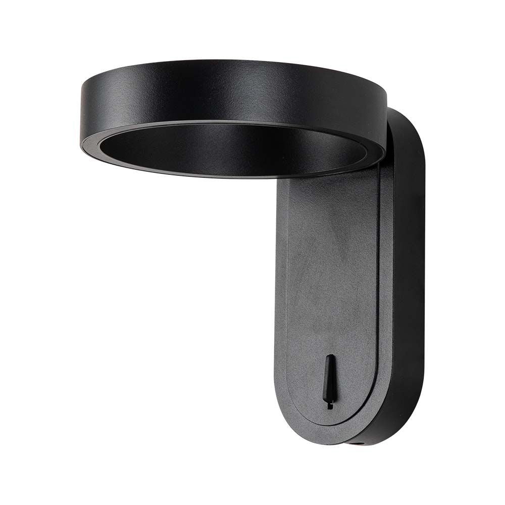 5W Lampa Ścienna LED / Barwa: 3000+4000K / Obudowa: Czarna